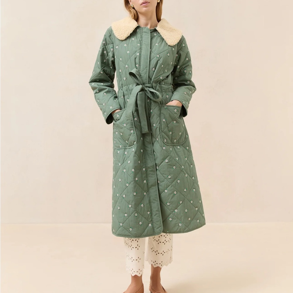 DISO this Loeffler Randall Wyatt Sage Floral Jacket